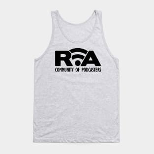 RVA Community of Podcasters (Black Letters) Tank Top